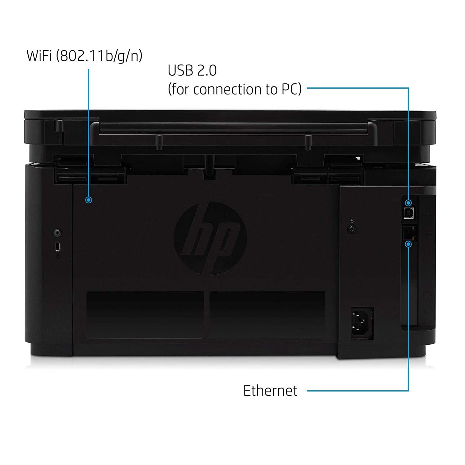 HP Laserjet Pro M126nw Multi-Function All-in-One Direct Wireless Network Laser Printer (Print, Copy, Scan, Black) - Image 3