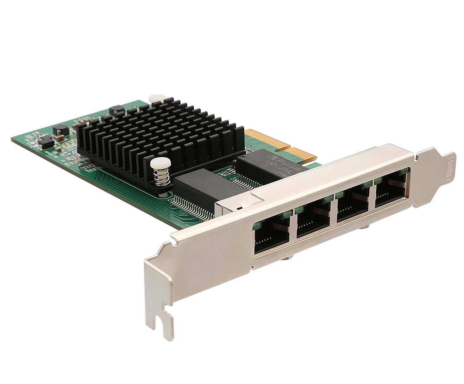 Ultima 4 Port Gigabit Ethernet PCI-E X1 Network Interface Card Gigabit Network Ethernet Network Card - 4 port LAN Card