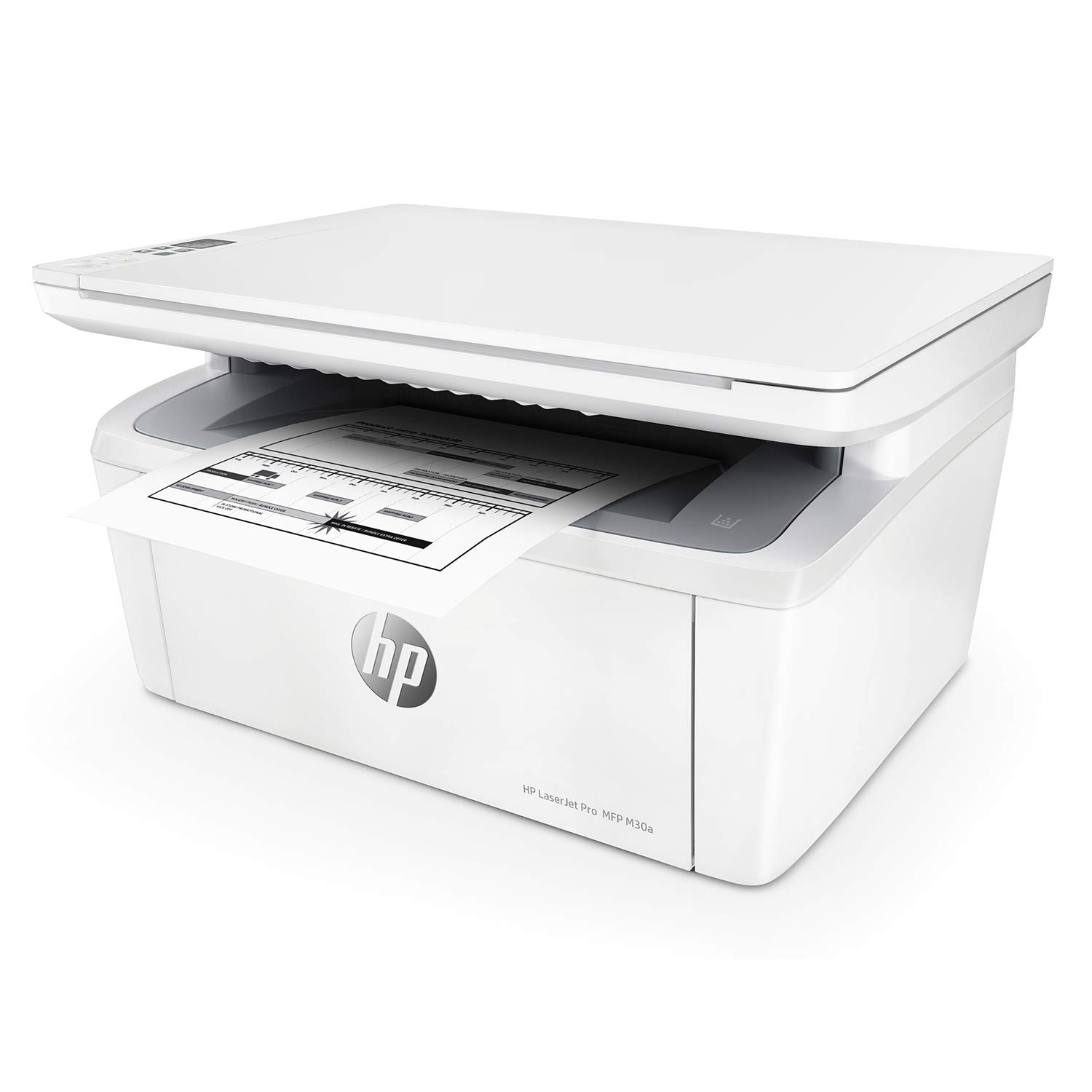 HP Laserjet Pro M30a Multi-Function Laser Printer, Print, Copy, Scan, USB Connectivity, Compact Design - Image 3