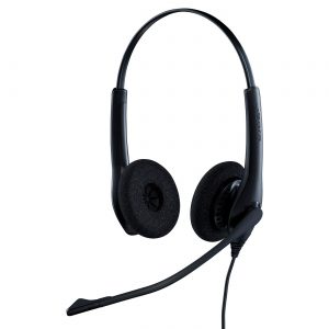 Jabra Biz 1500 Duo USB Headset - Black