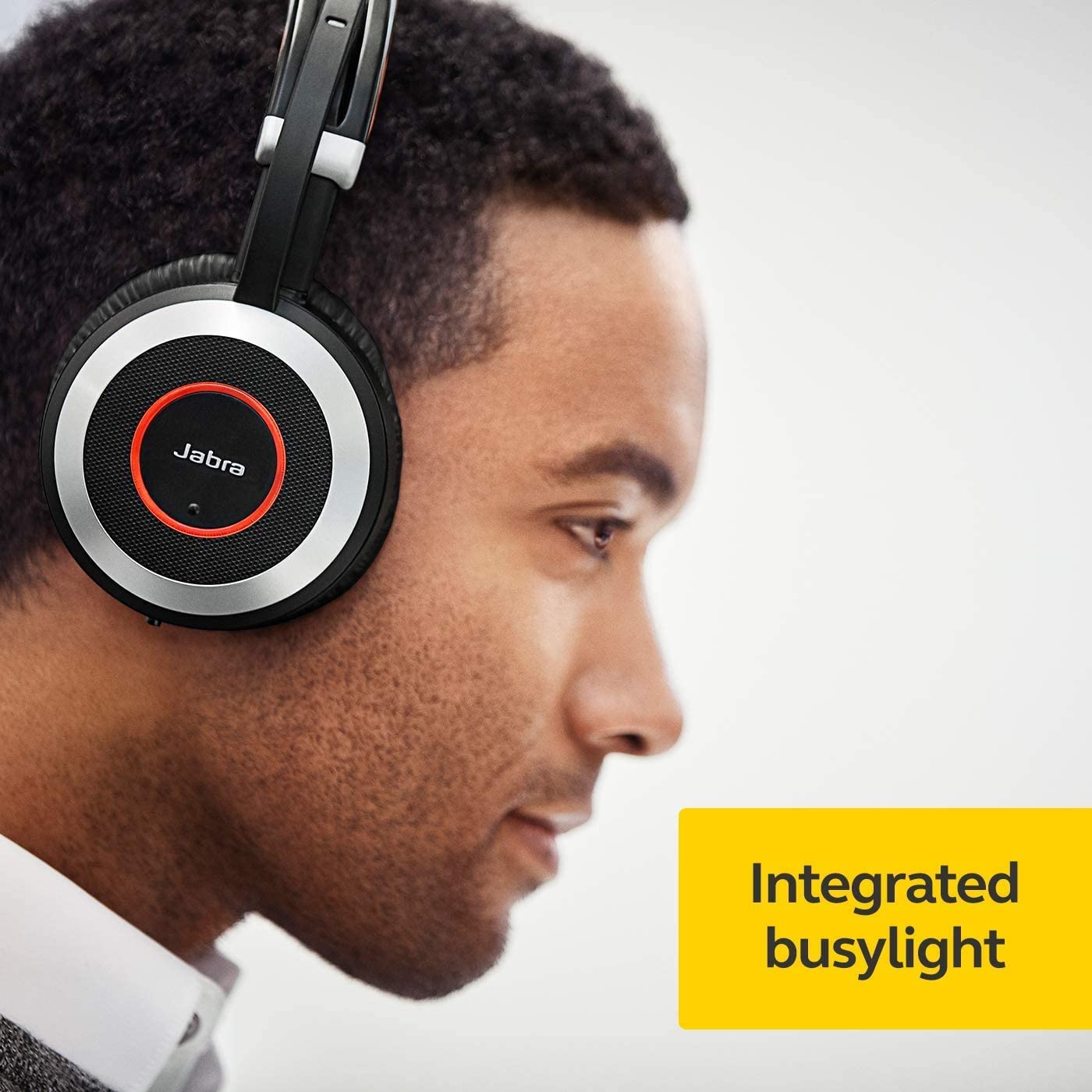 Jabra Evolve 80 MS Teams Wired Headset Professional Telephone Headphones with Unrivalled Noise Cancellation for Calls and Music, Features World Class Speakers and All Day Comfort - Image 9