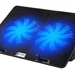 Lapcare ChillMate Adjustable Laptop Cooling Pad with Twin Fans for Efficient Cooling