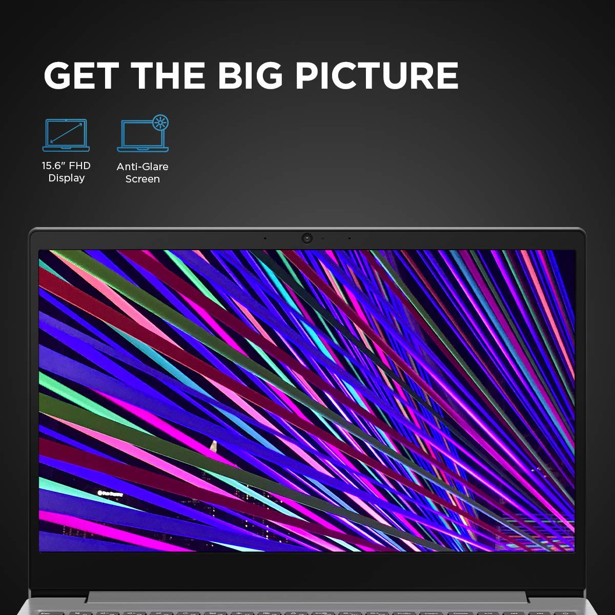 Lenovo V15 Intel Core i5 10th Gen 15" (38.1 cms) Full HD Thin and Light Laptop (8GB RAM/ 256GB SSD/ Windows 10 Home/ Grey/ 1.85 kg), 82C500PFIH - Image 4