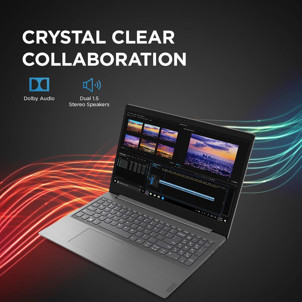 Lenovo V15 Intel Core i5 10th Gen 15" (38.1 cms) Full HD Thin and Light Laptop (8GB RAM/ 256GB SSD/ Windows 10 Home/ Grey/ 1.85 kg), 82C500PFIH - Image 5