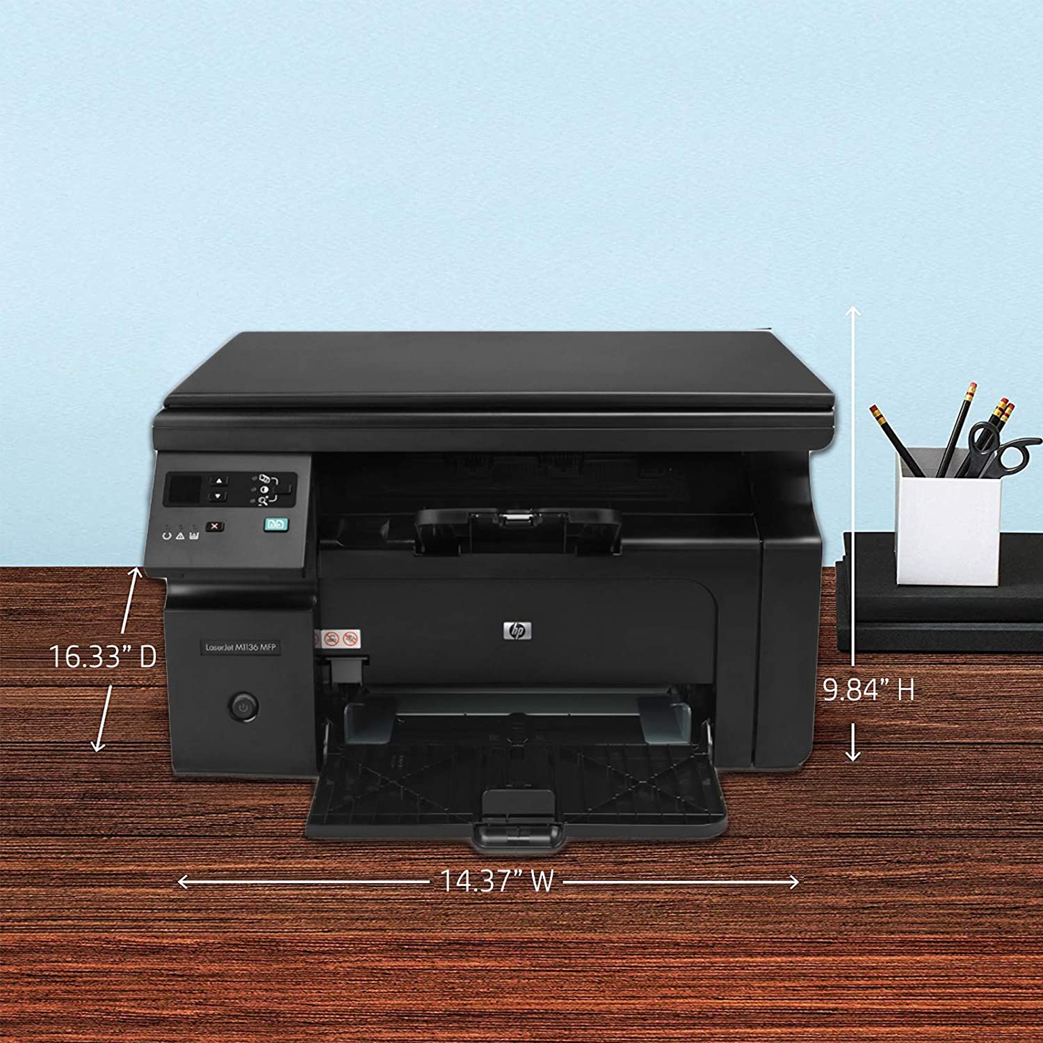 HP Laserjet Pro M1136 Printer, Print, Copy, Scan, Compact Design, Reliable, and Fast Printing - Image 5