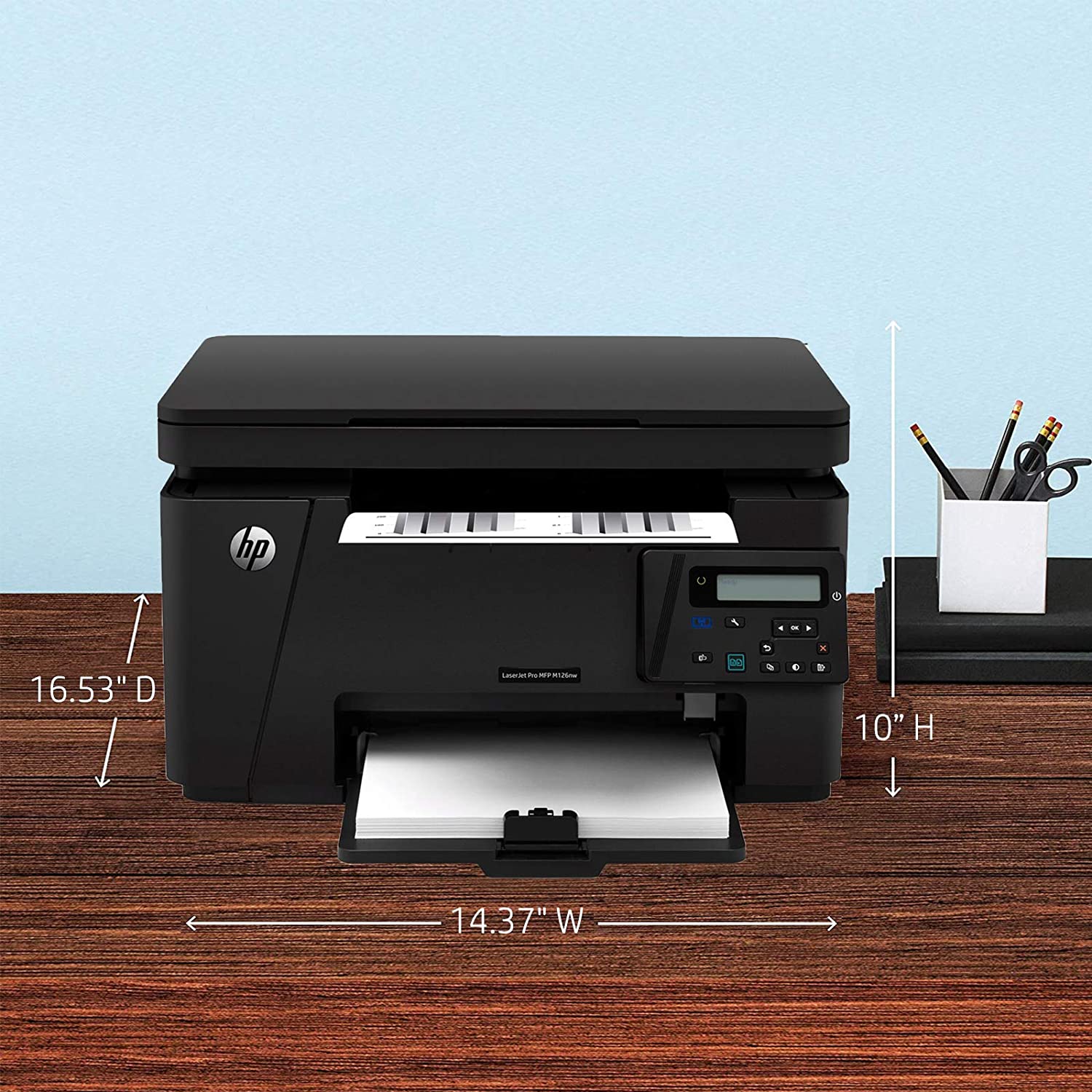 HP Laserjet Pro M126nw Multi-Function All-in-One Direct Wireless Network Laser Printer (Print, Copy, Scan, Black) - Image 4