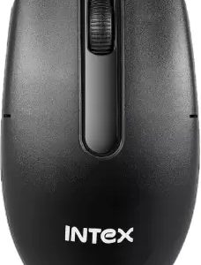 Intex Amaze + Wireless Optical Mouse (2.4GHz Wireless, Black)