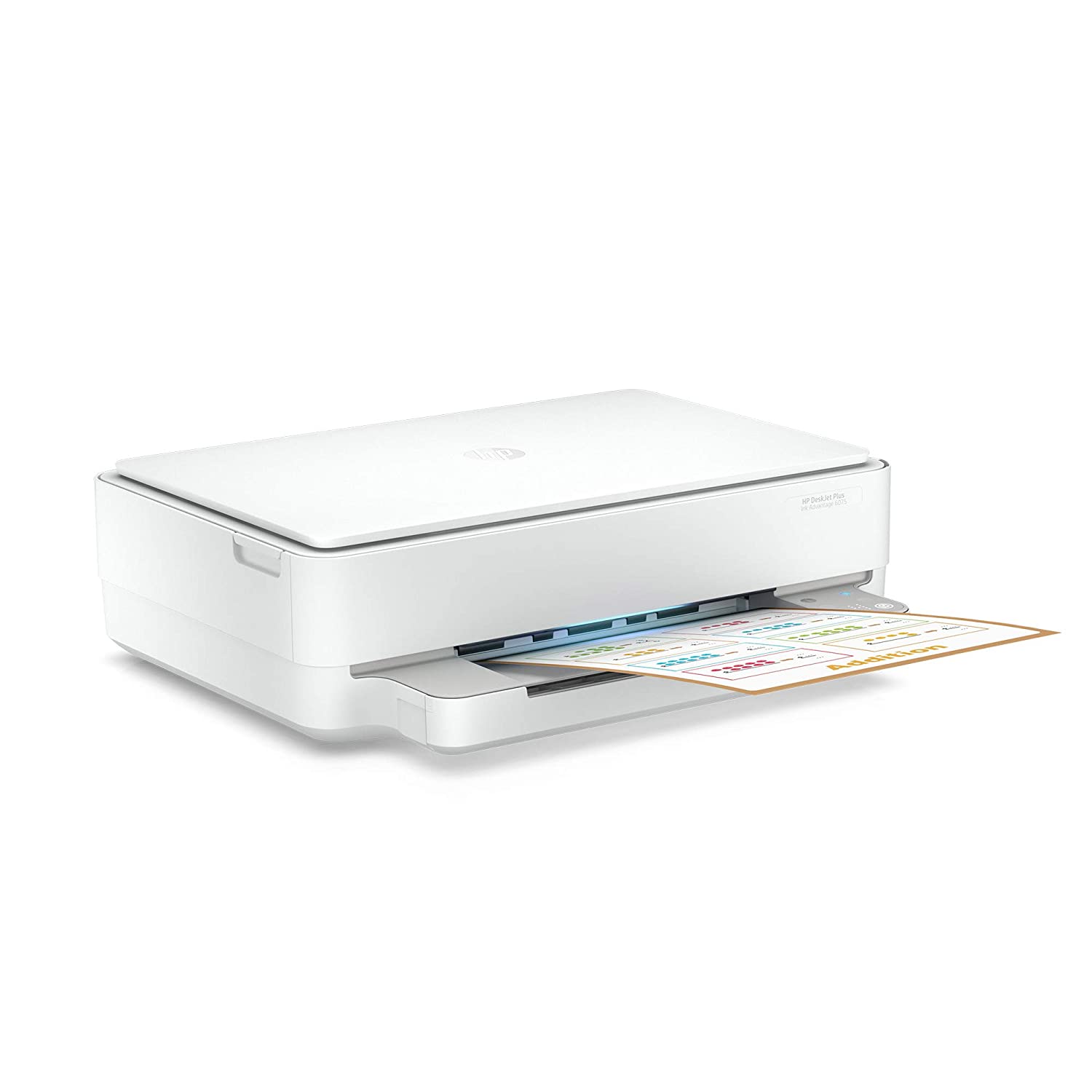 HP Deskjet Plus Ink Advantage 6075 WiFi Colour Printer, Scanner and Copier for Home/Small Office, Dual Band WiFi, Duplex (Automatic Double-Sided Print),Easy Set-Up Through HP Smart App On Your Mobile - Image 2