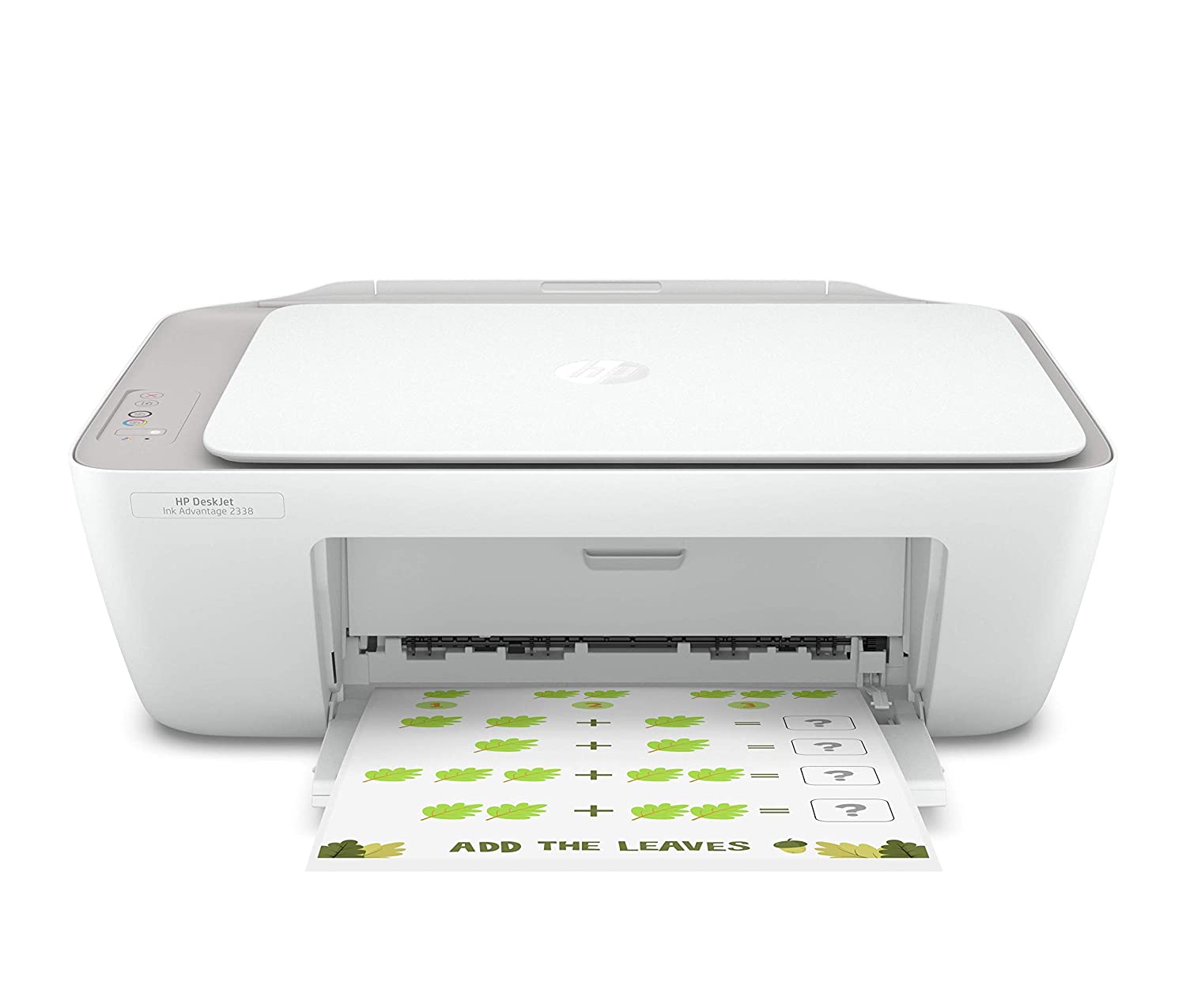 HP Deskjet Ink Advantage 2338 Colour Printer, Scanner and Copier for Home/Small Office, Compact Size, Easy Set-up Through HP Smart App on Your PC Connected Through USB