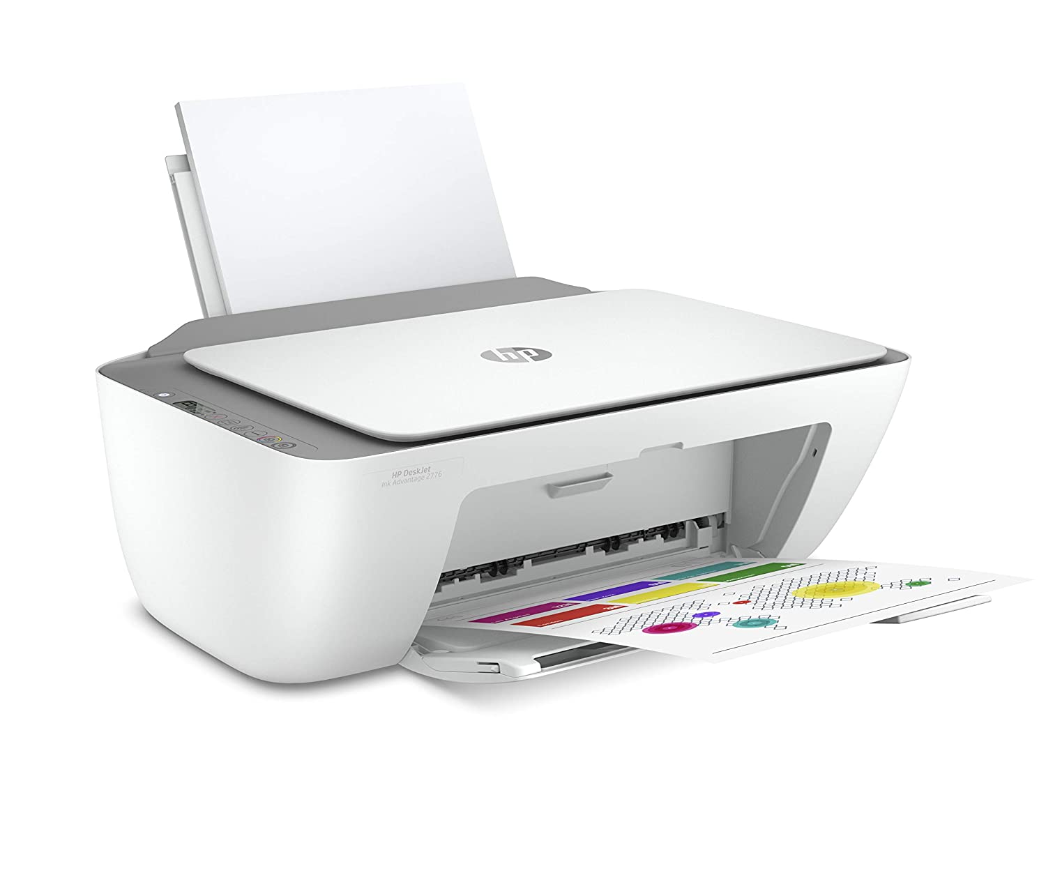 HP Deskjet Ink Advantage 2776 WiFi Colour Printer, Scanner and Copier for Home/Small Office, Dual Band WiFi, Compact Size, Easy Set-Up Through HP Smart App On Your Mobile - Image 3