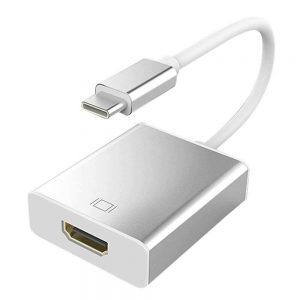 PVTEC Type C to HDMI Adapter, USB C to HDMI Adapter, USB 3.1 to HDTV Adapter, Compatible with 1080p Video Converter Adapter for Laptops/PC