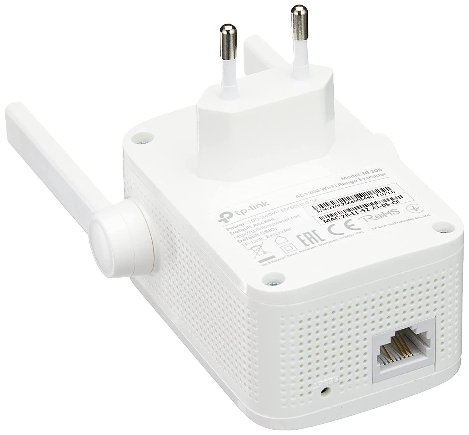 TP-Link | AC1200 WiFi Range Extender | Up to 1200Mbps Speed | Dual Band Wireless Extender, Repeater, Signal Booster, Access Point| Easy Set-Up | Extends Internet Wi-Fi (RE305) - Image 3