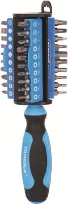 Taparia BS31 Steel Bit Driver Set (Multicolour, 31-Pieces)