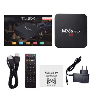 TERABYTE MXQ Pro 4K Android 10.0 TV Box with 2GB RAM/16GB ROM 64Bit Quad Core Processor…