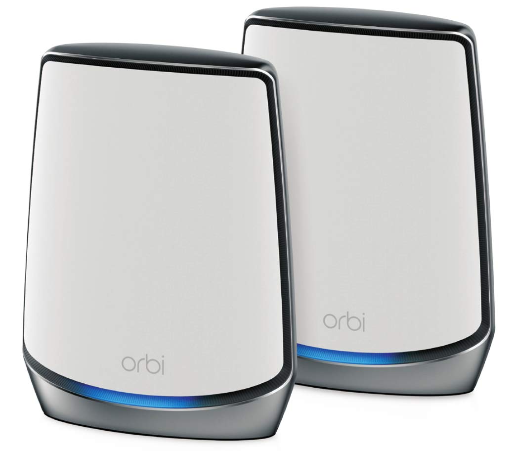 Netgear Orbi Whole Home Tri-Band Mesh WiFi 6 System (RBK852) – Router with 1 Satellite Extender | Coverage up to 5,000 sq. ft. and 60+ Devices | 11AX Mesh AX6000 WiFi (Up to 6Gbps)