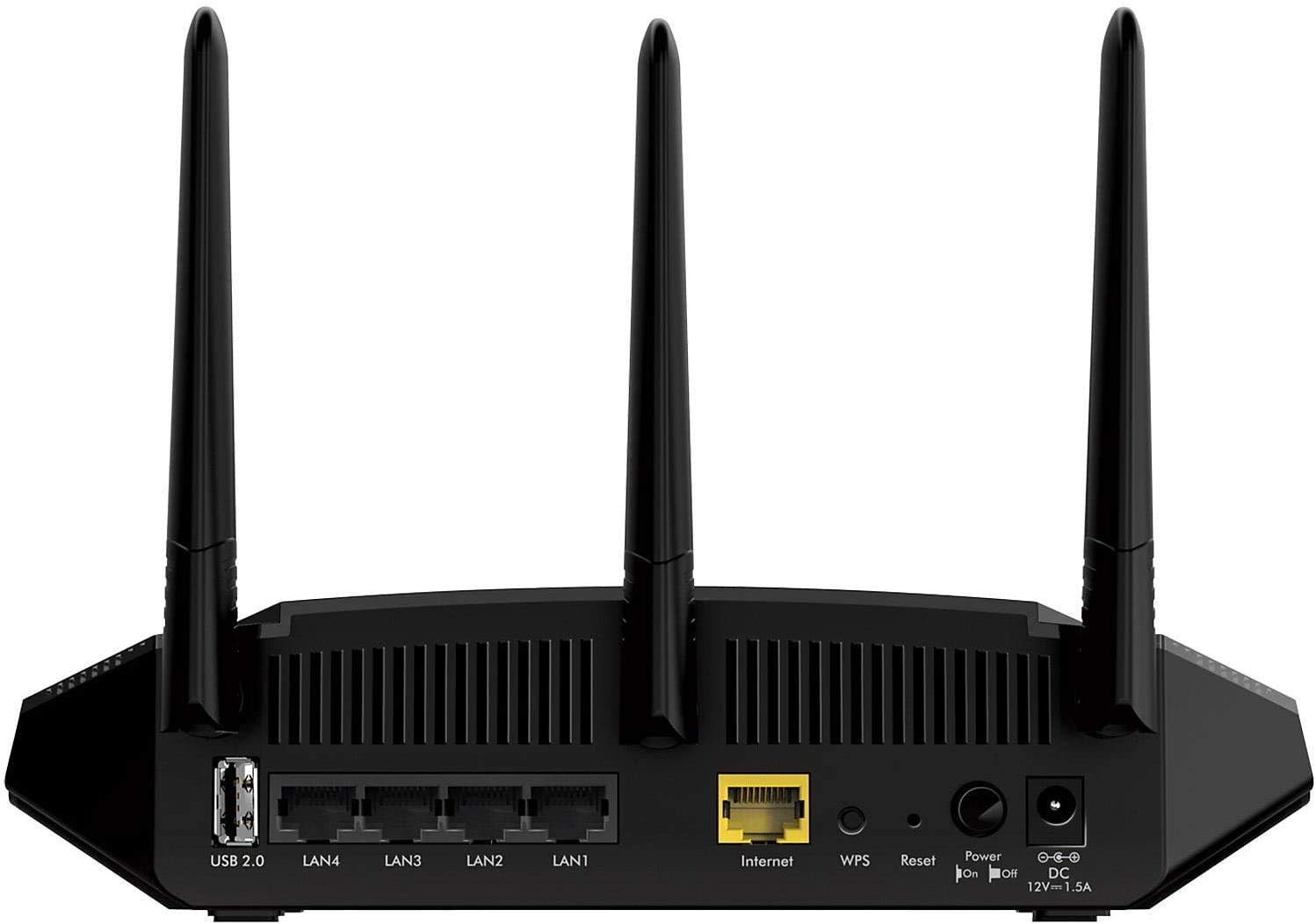 Netgear R6850 AC2000 Dual Band Gigabit Wall Mount Router (Black) - Image 4