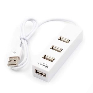 Quantum QHM6642 4-Port USB Hub (White)