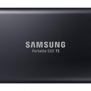 Samsung T5 1TB Up to 540MB/s USB 3.1 Gen 2 (10Gbps, Type-C) External Solid State Drive (Portable SSD) Deep Black (MU-PA1T0B)