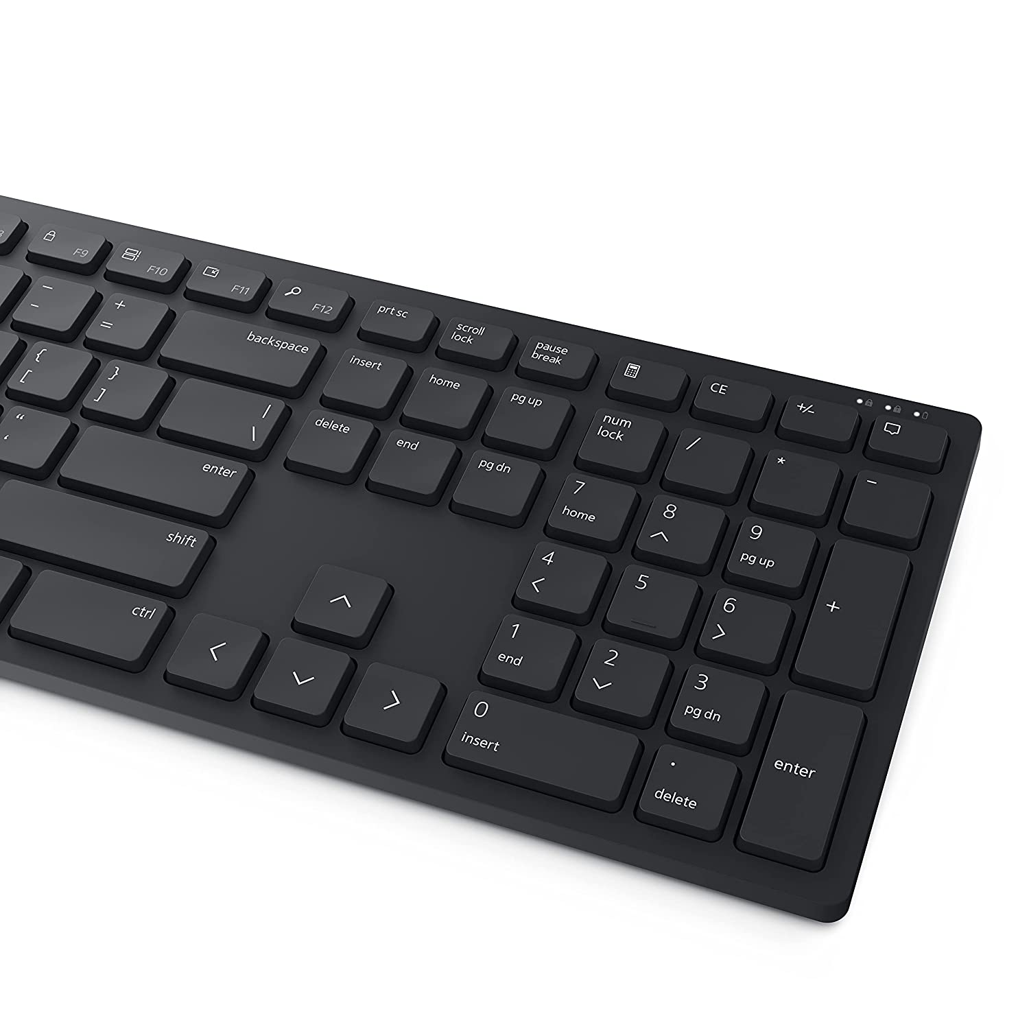 Dell KM5221W Pro 2.4GHz Wireless Keyboard with 12 Programmable Keys and 3 Button Optical Mouse Combo - Black - Image 5