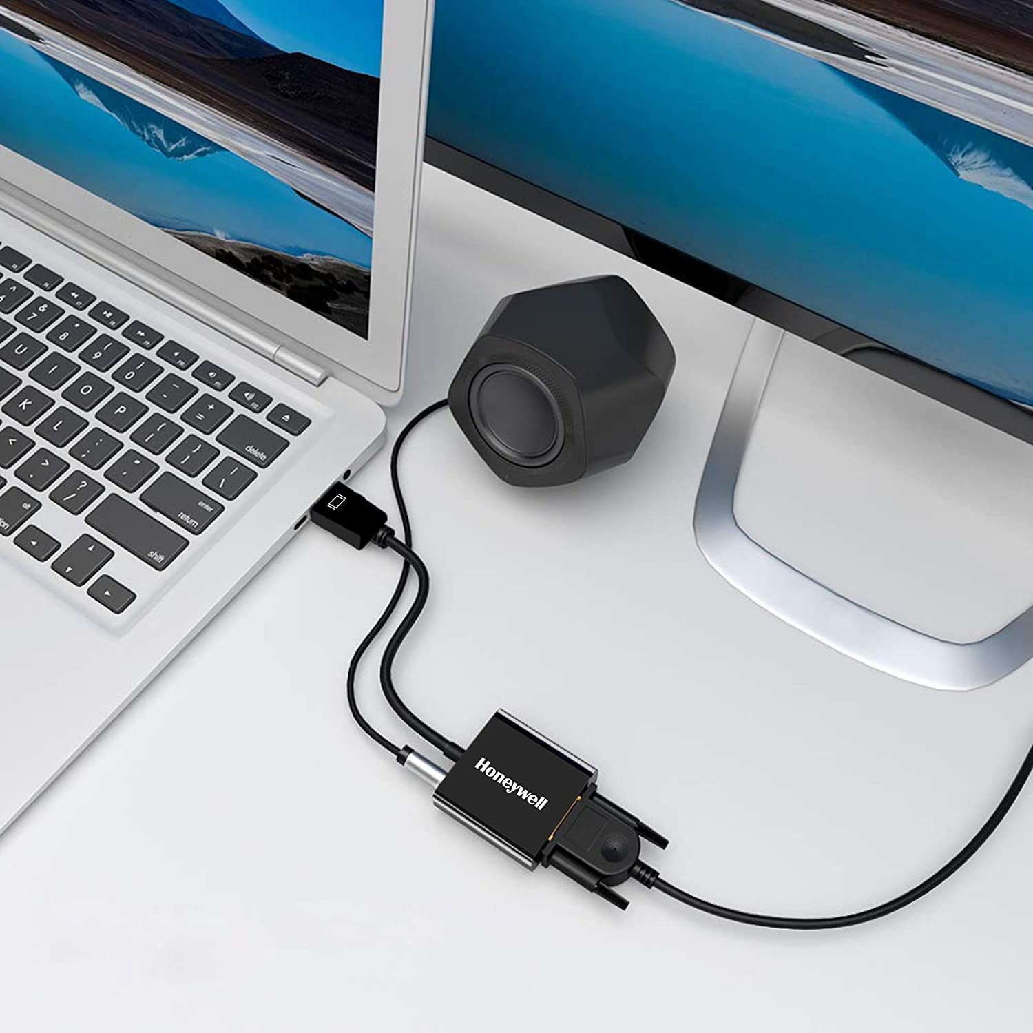 Honeywell HDMI to VGA Adapter-Black - Image 7