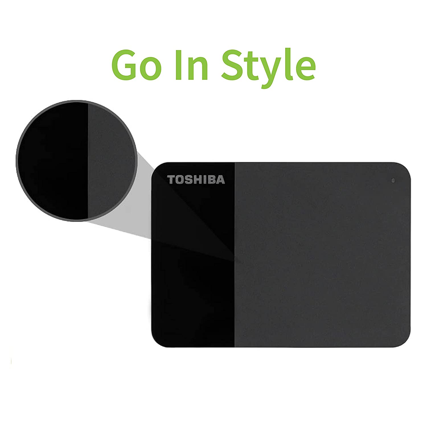 Toshiba Canvio Ready 1TB Portable External HDD - USB3.0 for PC Laptop Windows and Mac, 3 Years Warranty, External Hard Drive - Image 2