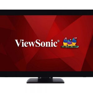 ViewSonic Touch monitor TD2760 27 Inch VA FHD 1080p Monitor, Built-in Speaker 2Wx2, HDMI, DisplayPort, VGA, 1 Year Extended Warranty Upon Registration