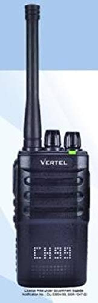 Vertel PMR 446 MHz Device Smart Walkie Talky