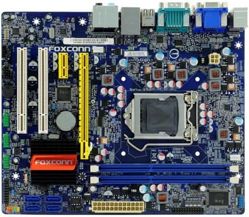 Foxconn H61MX LGA1155 Intel H61 DDR3 A&GbE MATX Motherboard