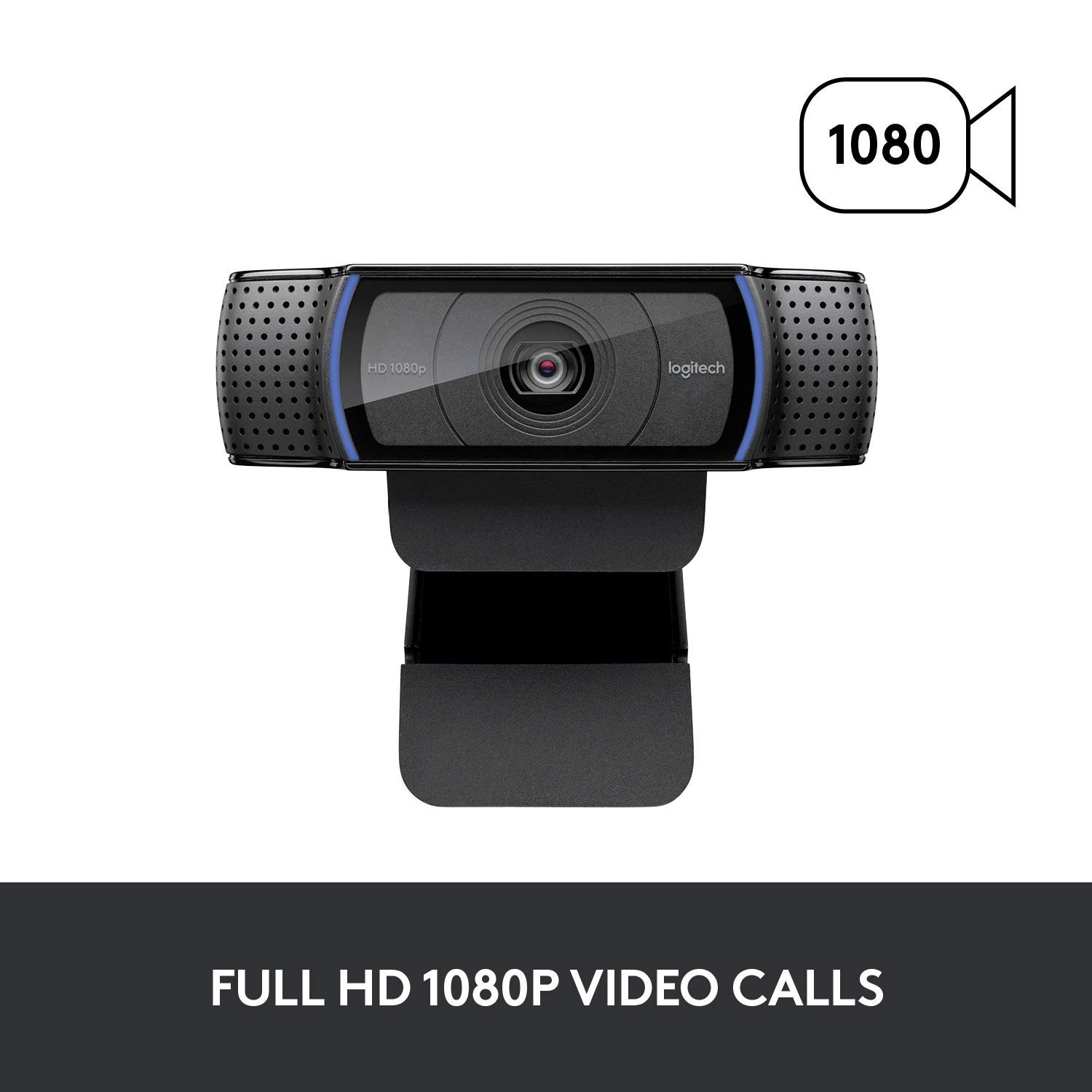 Logitech C920 HD Pro Webcam (Black) - Image 2