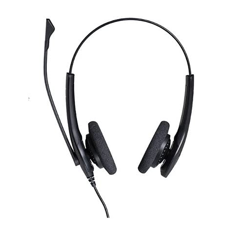 Jabra Biz 1100 Duo USB NC Global Wired On Ear Headphone with Mic (Black) - Image 3