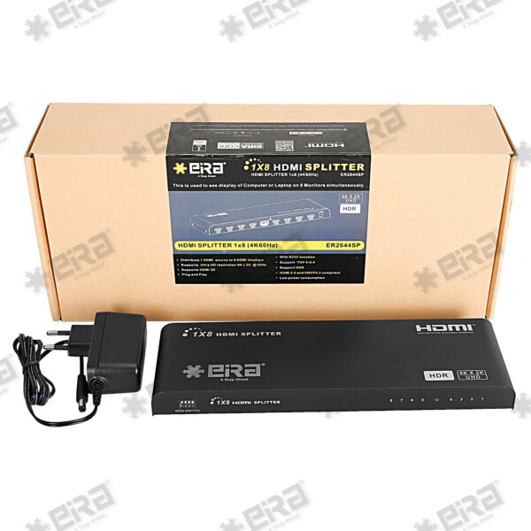 HDMI Splitter 1×8 (4k60Hz) HDMI Video Products / HDMI Splitter / HDMI Splitter 1×8 (4k60Hz) - Image 2